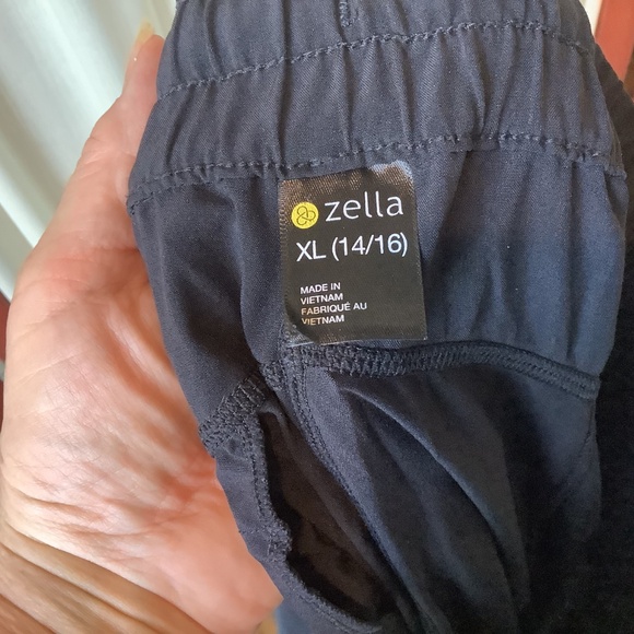 Zella Womens Black Lightweight Joggers Pull On Drawstring Size Girls XL - Picture 7 of 8